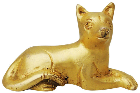 Brass Dog Statue 0.18Kg
